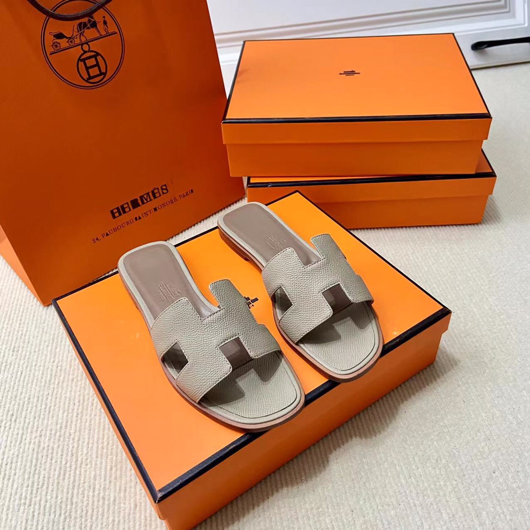 에르메스 올수공 오란 슬리퍼 샌들 앱송 58